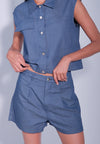 DNM Studios x Raxenne Isabelas Shorts (Blue)