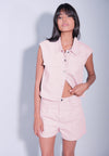 DNM Studios x Raxenne Isabelas Sleeveless Top (Pink)