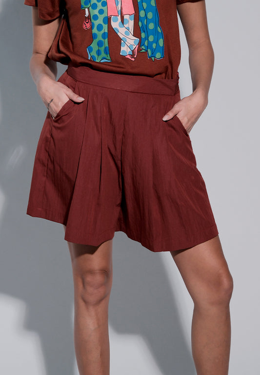 Holiday 2025 Ishana Shorts (Maroon)
