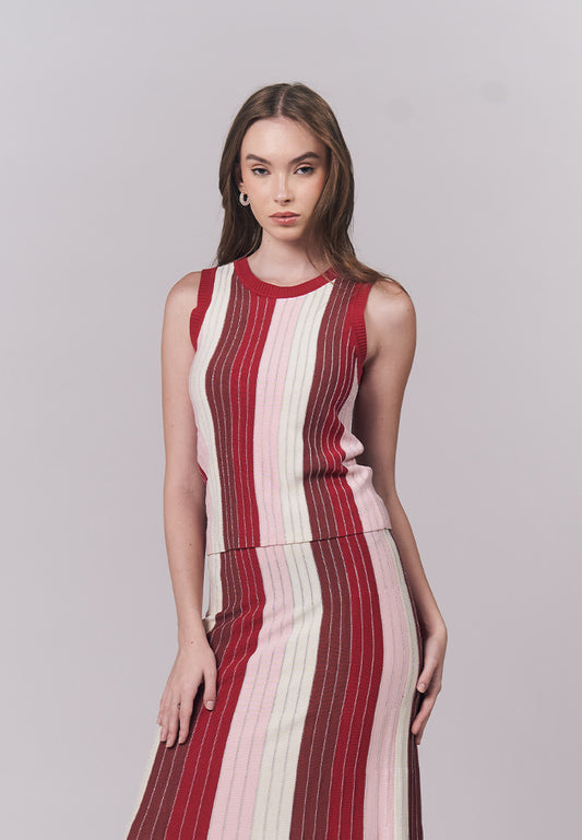 Ishi Sleeveless Top (Multi)