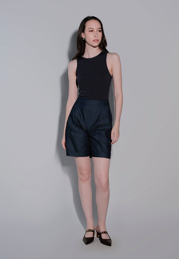 Holiday 2025 Islah Sleeveless Playsuit (Navy)