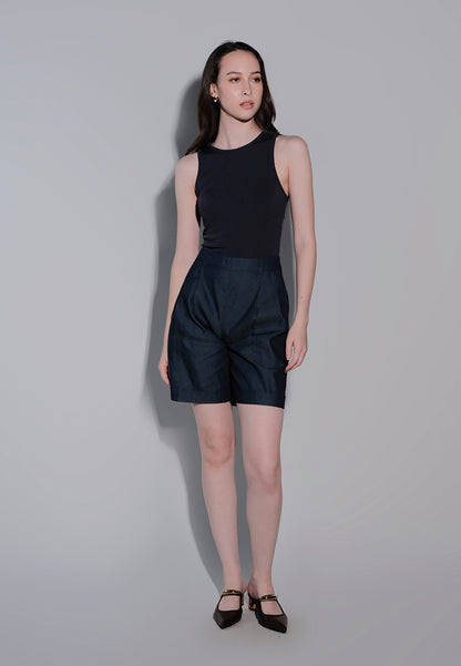 Holiday 2025 Islah Sleeveless Playsuit (Navy)