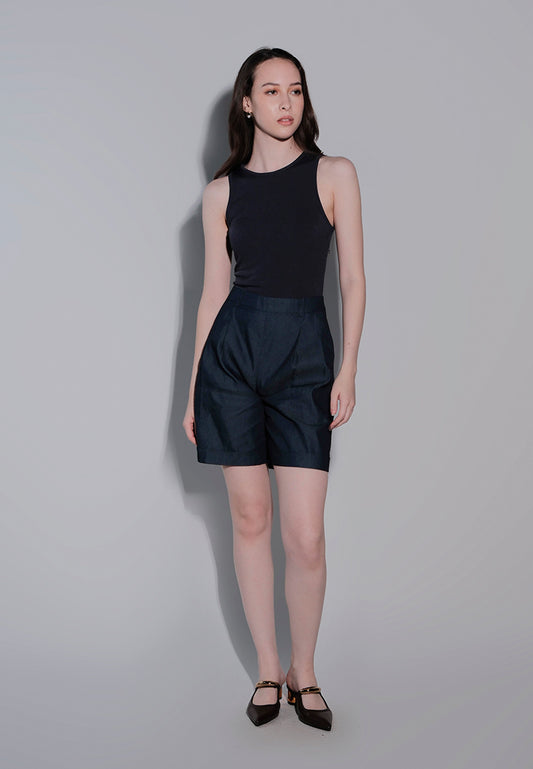 Holiday 2025 Islah Sleeveless Playsuit (Navy)