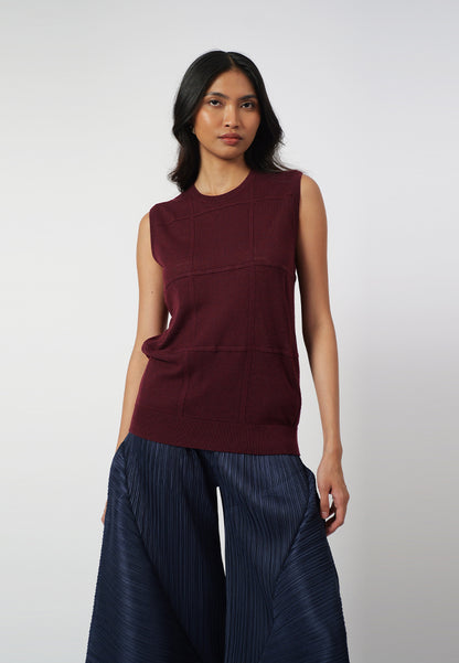 Raf Ivette Sleeveless Top (Red)
