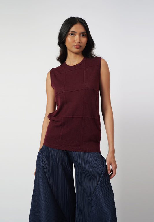 Raf Ivette Sleeveless Top (Red)