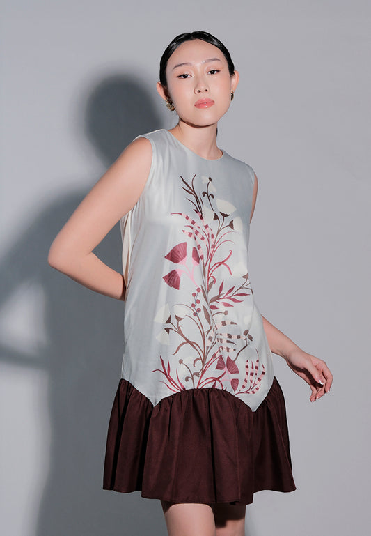 Holiday 2025 Janz Sleeveless Dress (Printed Mint)