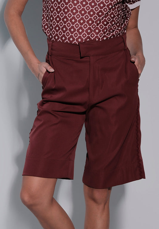 Holiday 2025 Jeopard Jorts (Burgundy)
