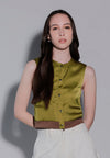 Holiday 2025 Jest Sleeveless Top (Olive)
