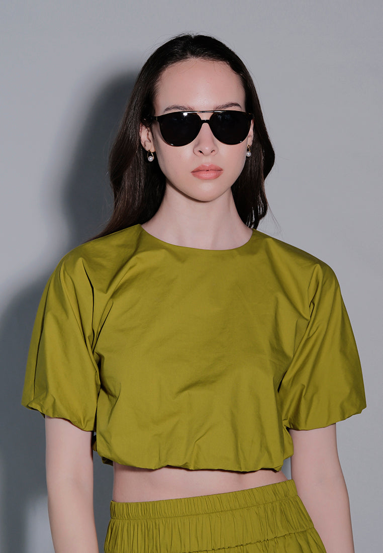 Holiday 2025 Juicy Short Sleeve  (Chartreuse)