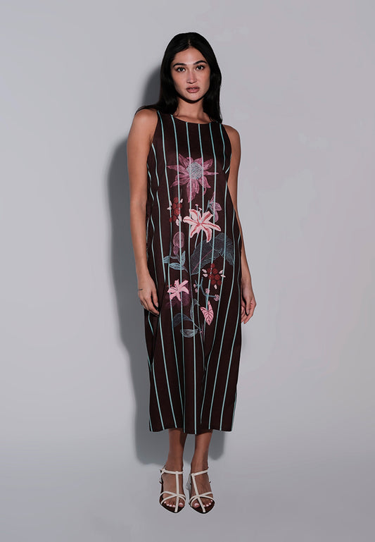 Holiday 2025 Jungle Sleeveless Dress (Multi)