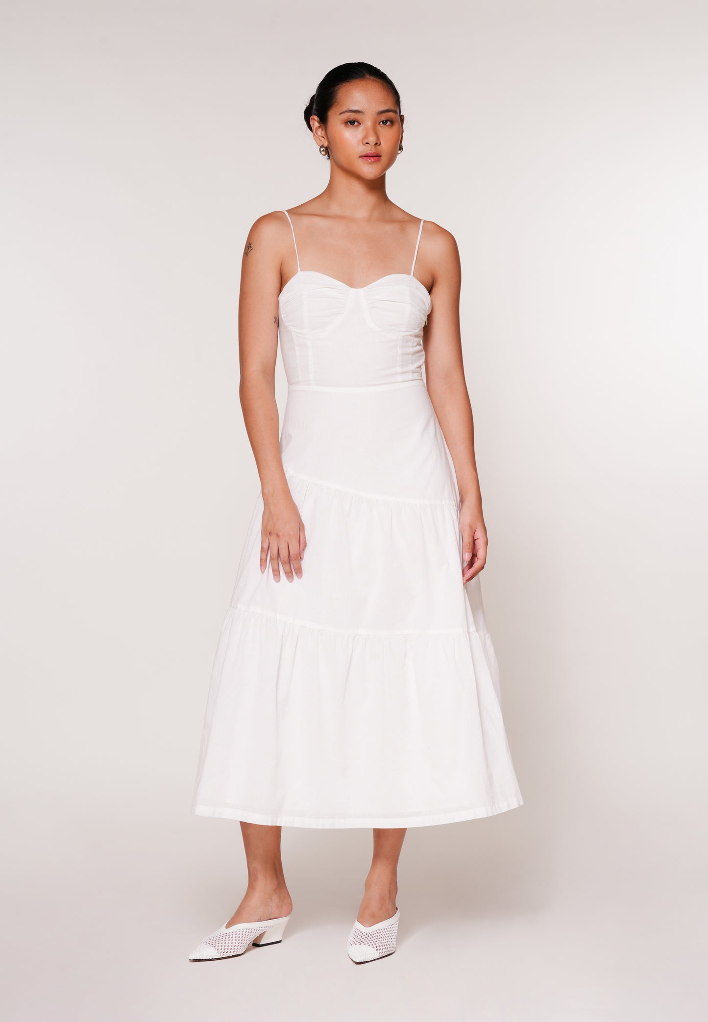 Raf Kind Sleeveless Dress (Offwhite)