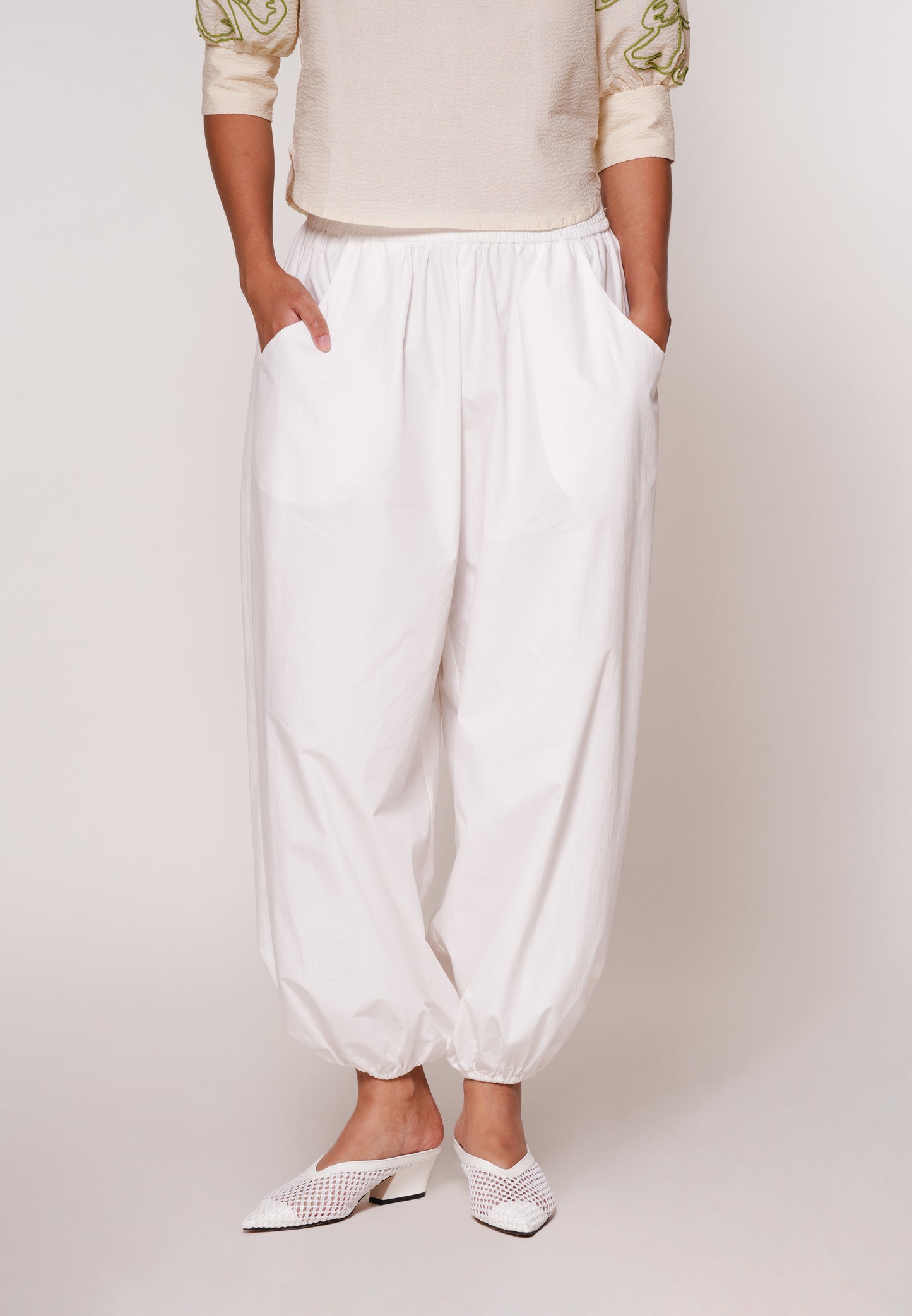 Raf King Pants  (Off white)