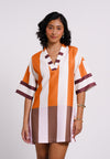 Archetype Summer Essentials Meadows Extended Sleeve Dress (Multi)