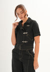 Archetype Refined Meteorite Short Sleeve Top (Black)