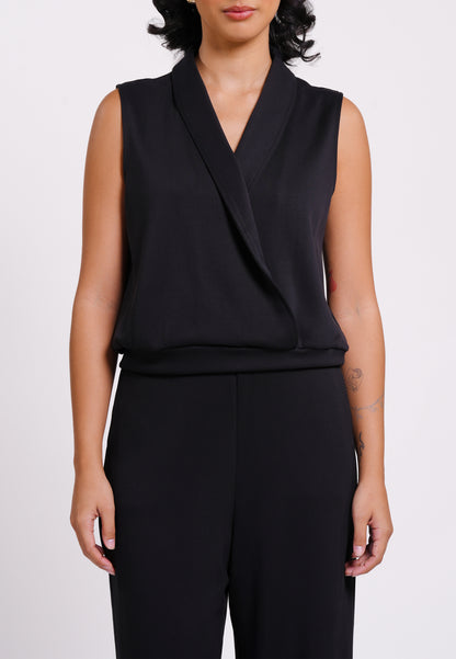 Raf New Sleeveless Top (Black)