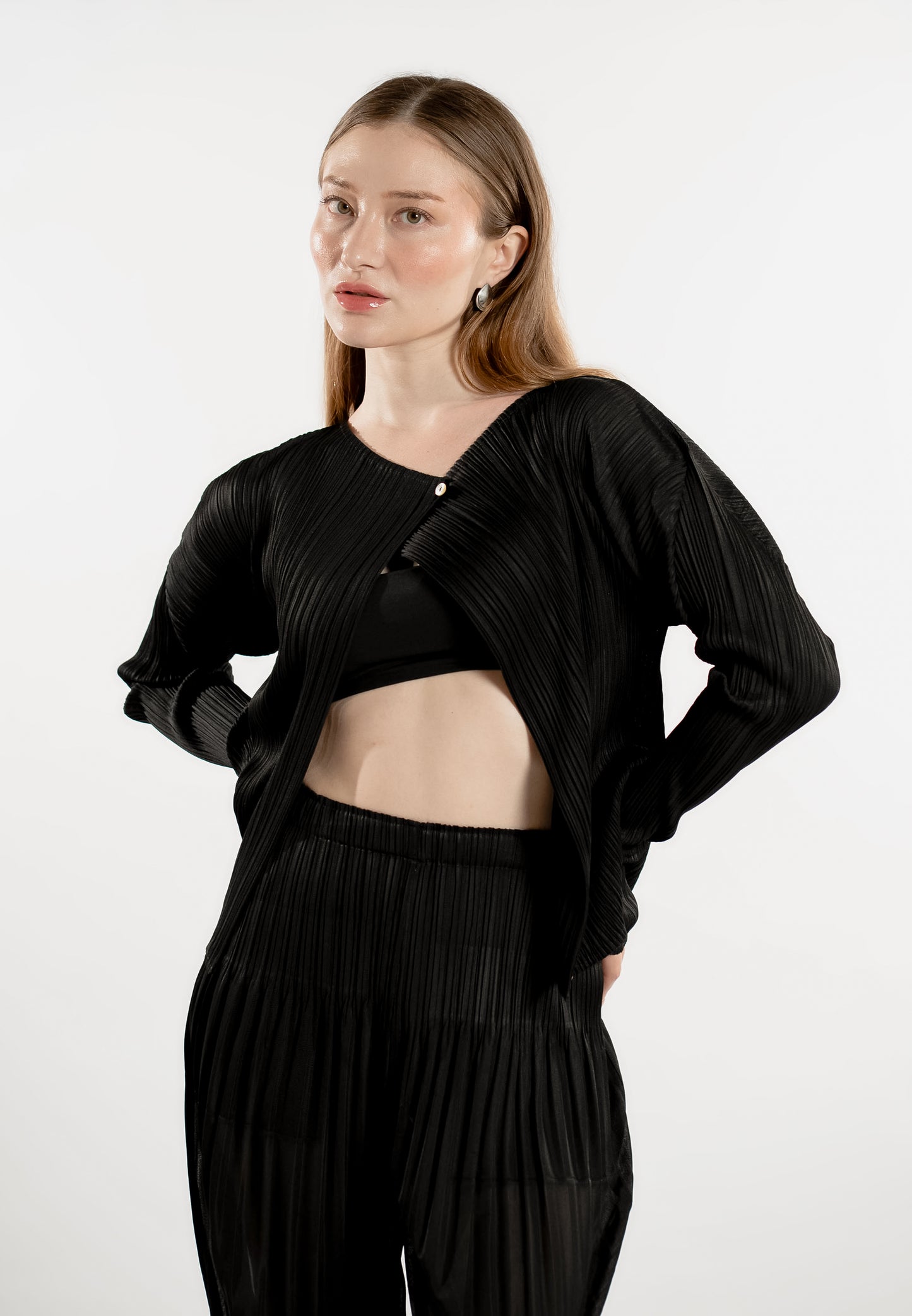 RAF Ocellar Long Sleeve Cardigan (Black)
