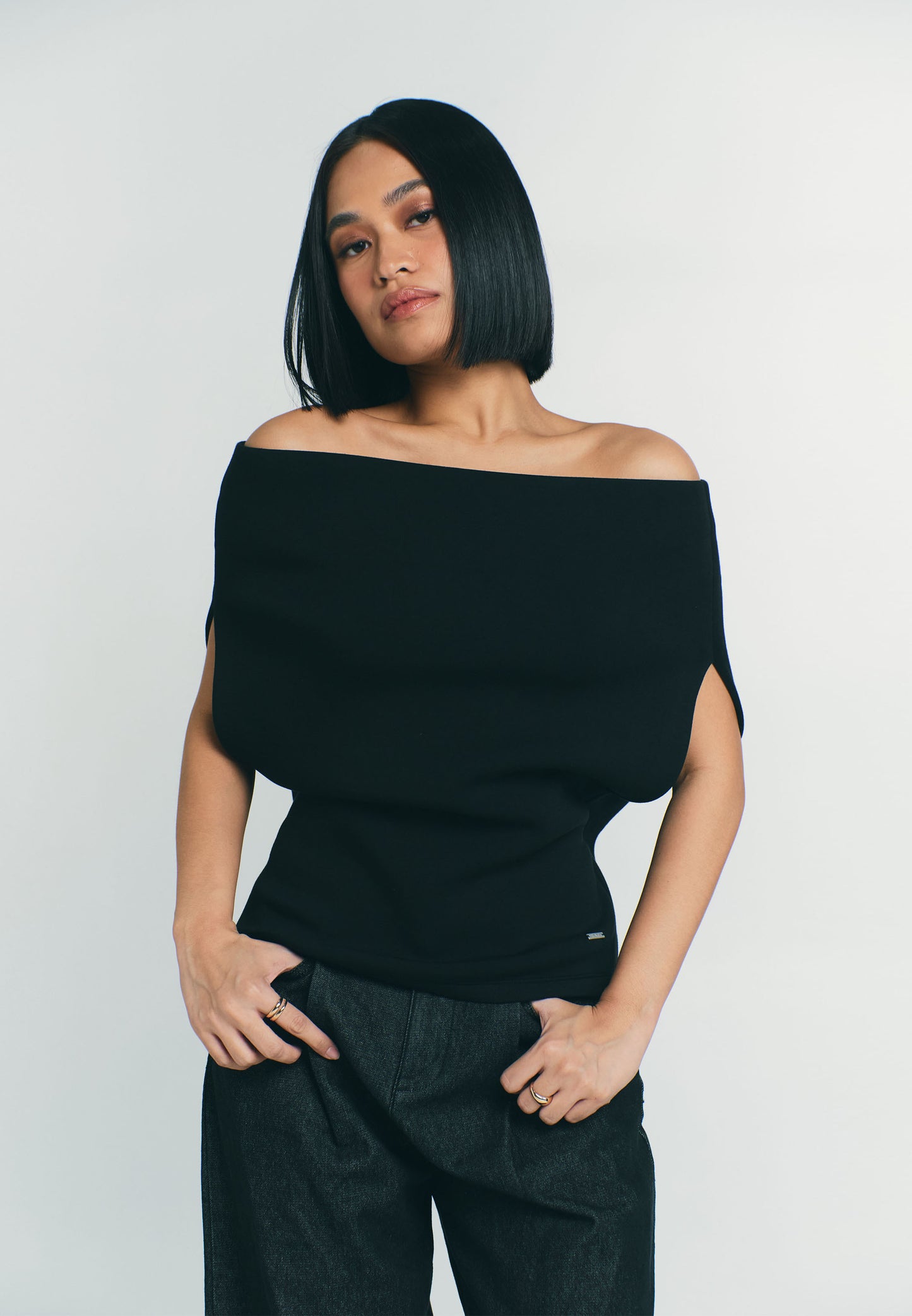 RAF Ploom Short Sleeve Top (Black)