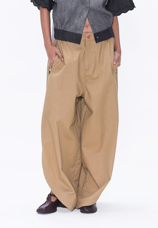 Plains & Prints X Randolf Petal Pants (Khaki)