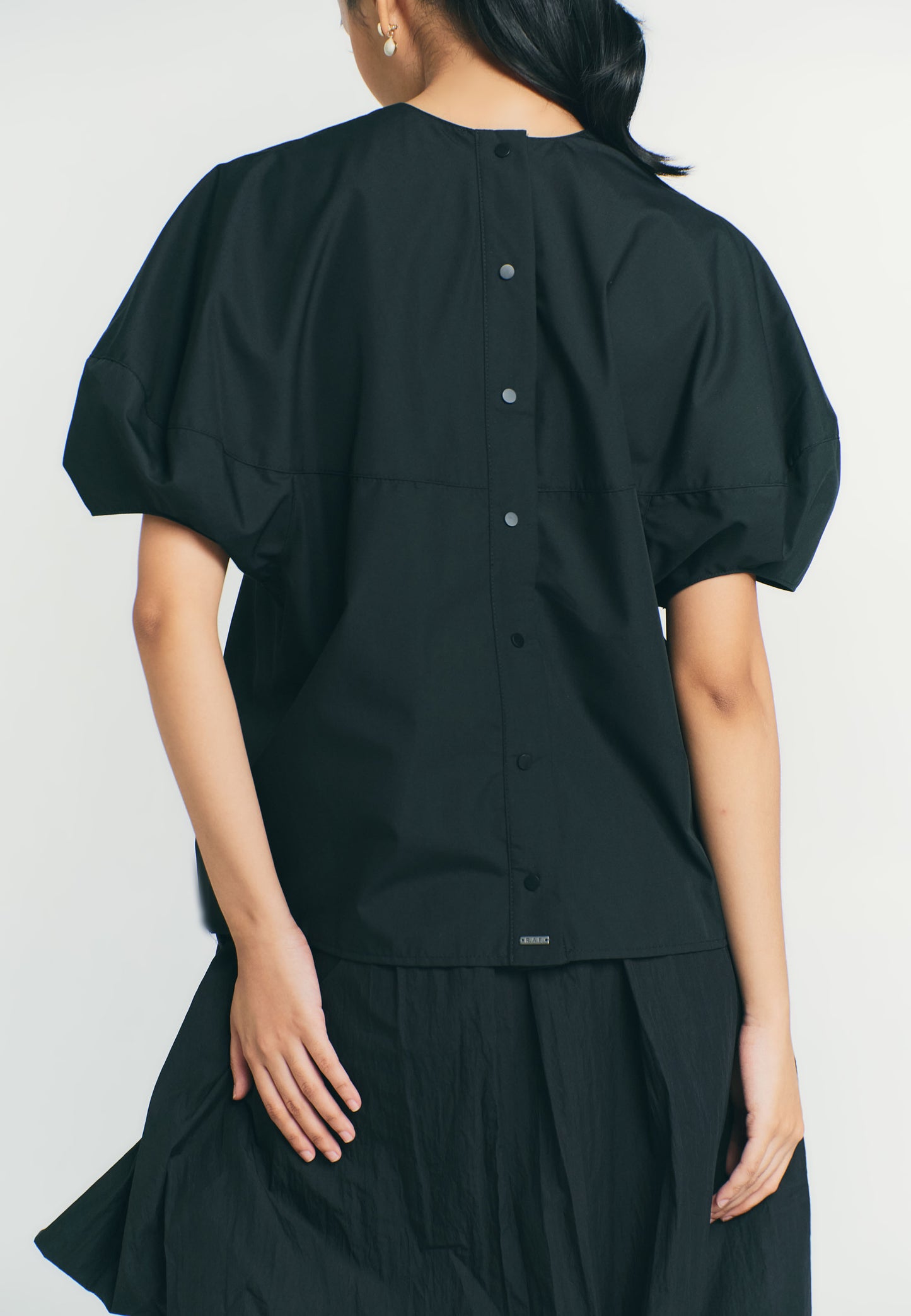 RAF Quaint Short Sleeve Top (Black)