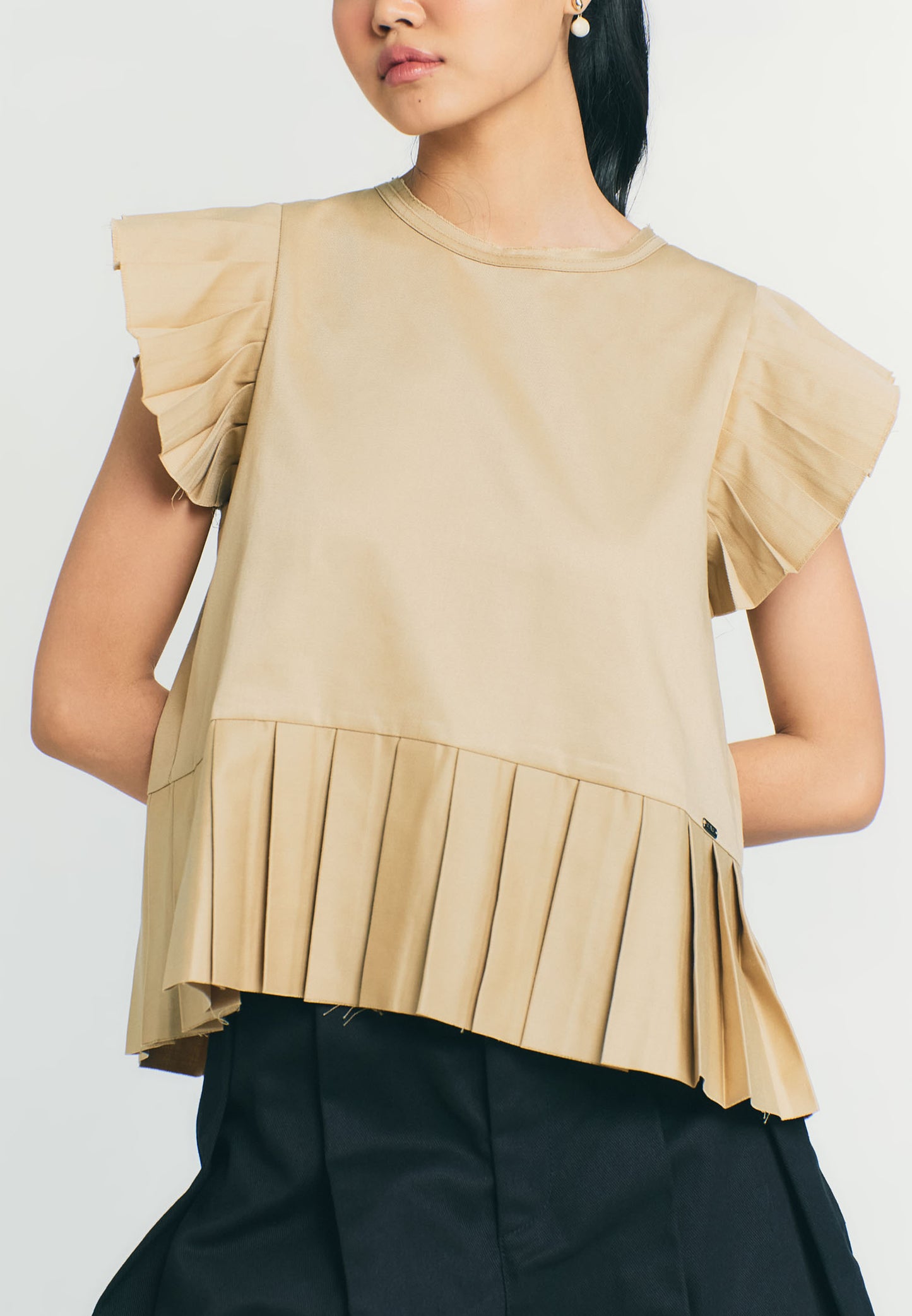 RAF Quiz Short Sleeve Top (Khaki)