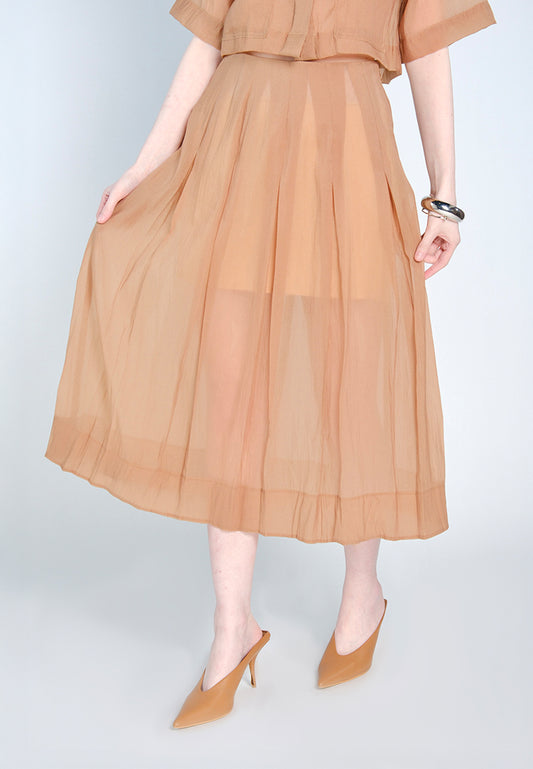 Raf Doxie Skirt  (Mocha)