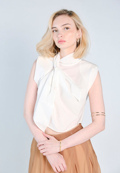 Raf Fowler Sleeveless Top (White)