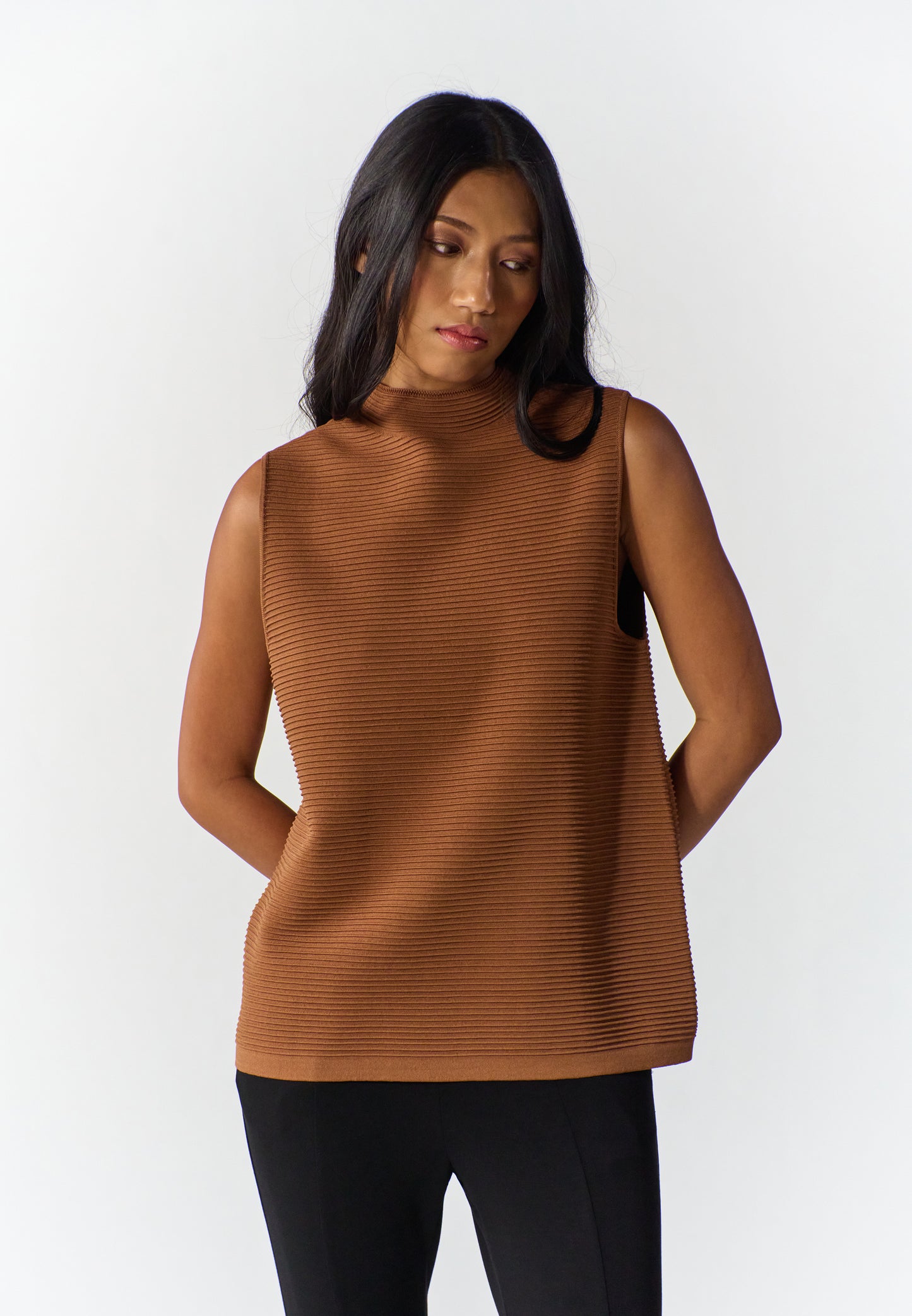 RAF Raunch Sleeveless Top (Camel)