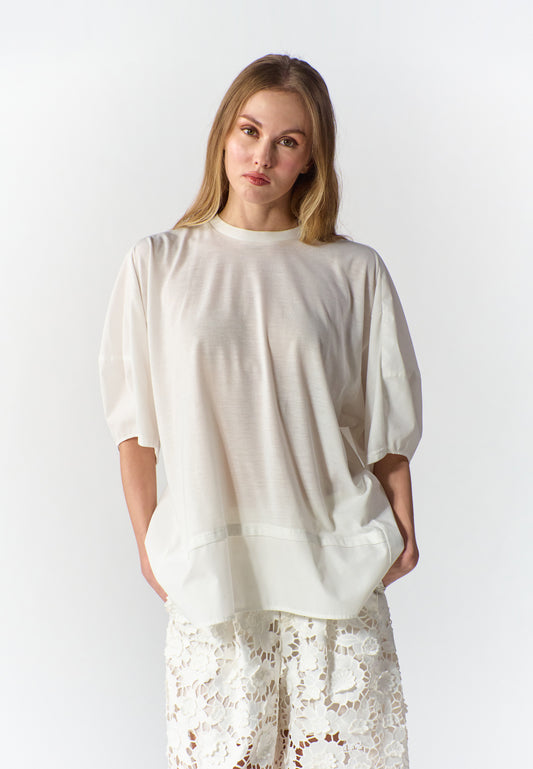 RAF Reverie Short Sleeve Top (OffWhite)