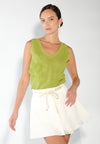 Sari- Sari Solihiya Sleeveless Top (Lime)