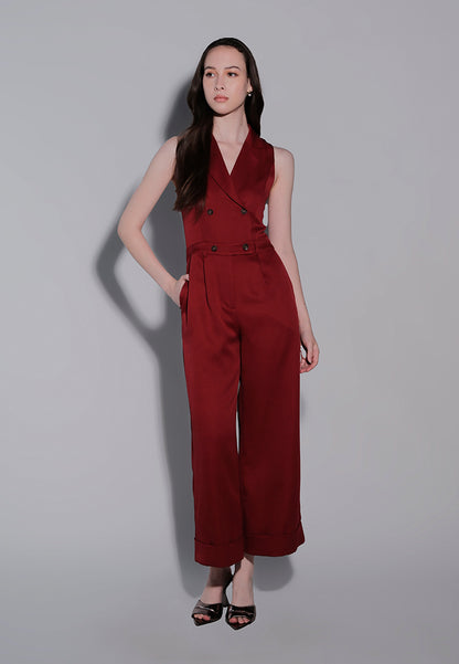 Femina The Huntress Sleeveless Pantsuit (Red)