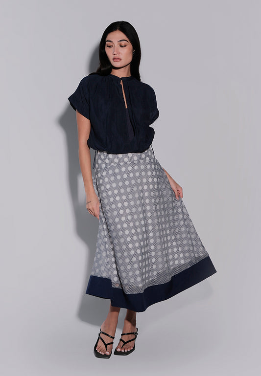 Femina The Maiden 2-In-1 Dress (Printed Navy)