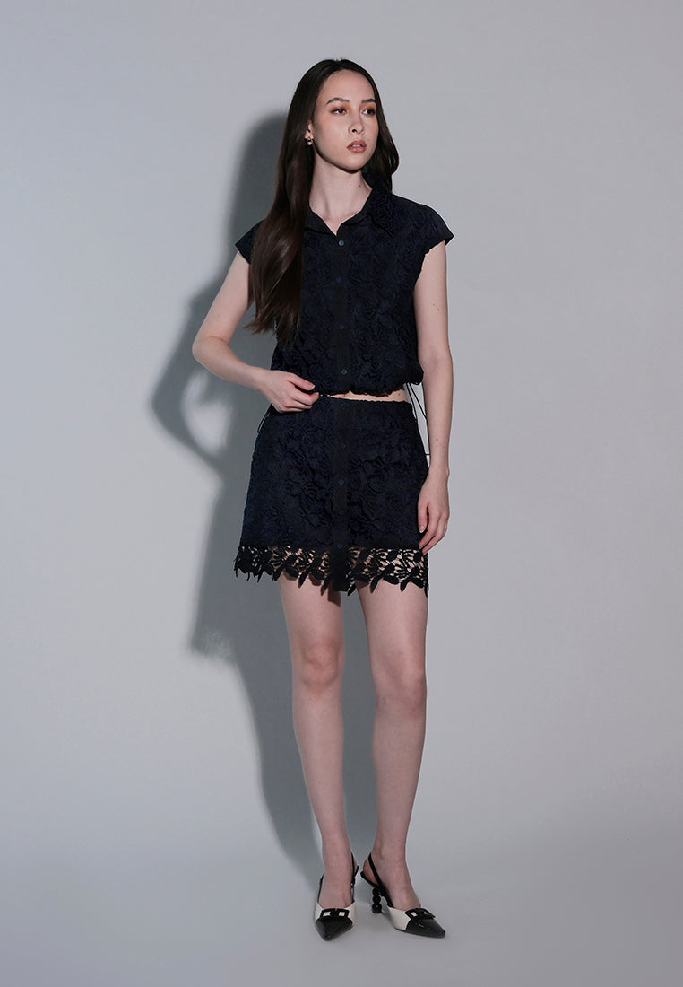 Femina The Mother Top And Skirt (Navy)