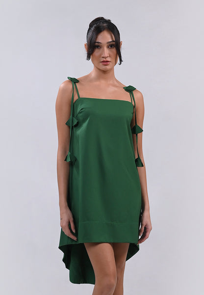 Femina The Sage Sleeveless Dress (Green)