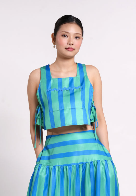 Archetype Summer Essentials Willow Sleeveless Top (St.Green)