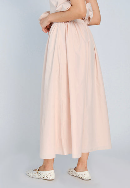 Mark Bumgarner X Vania Romoff For Plains & Prints Amelia Skirt  (Blush)