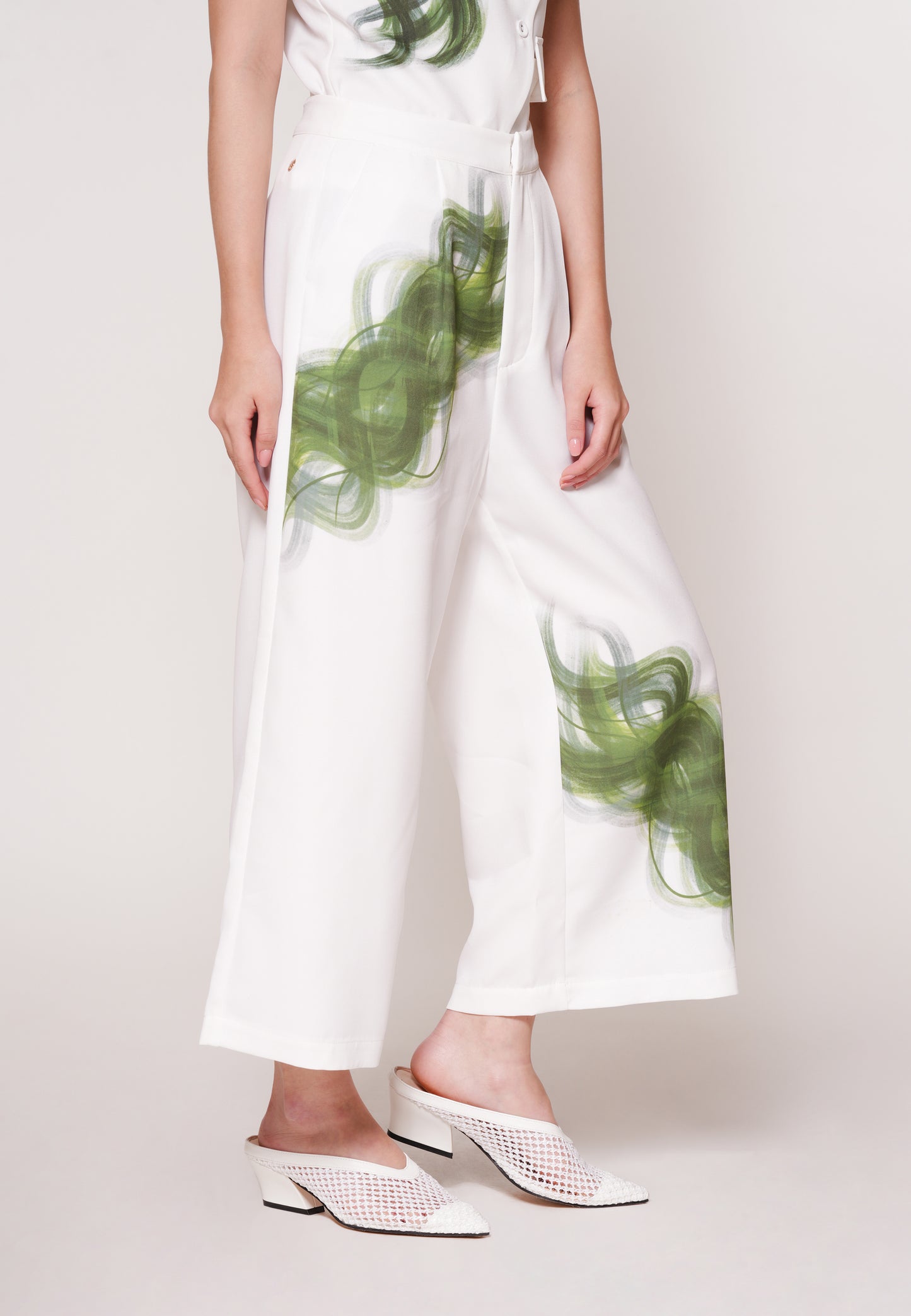 Asper Cullotes (Spot Print White)