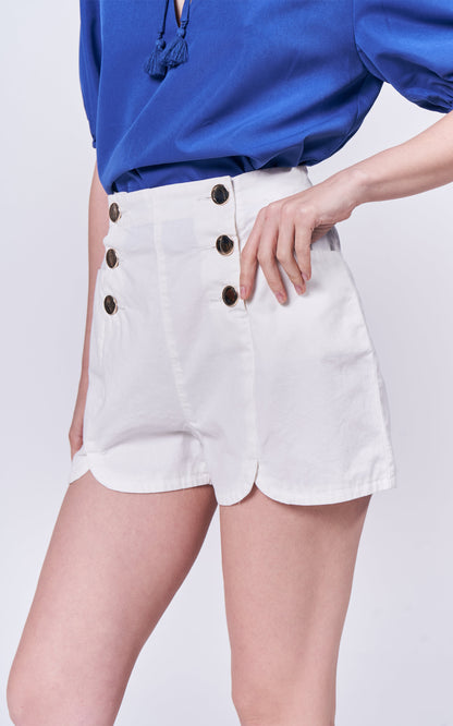 Almare Audrina Shorts (Offwhite)