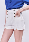 Almare Audrina Shorts (Off-white)