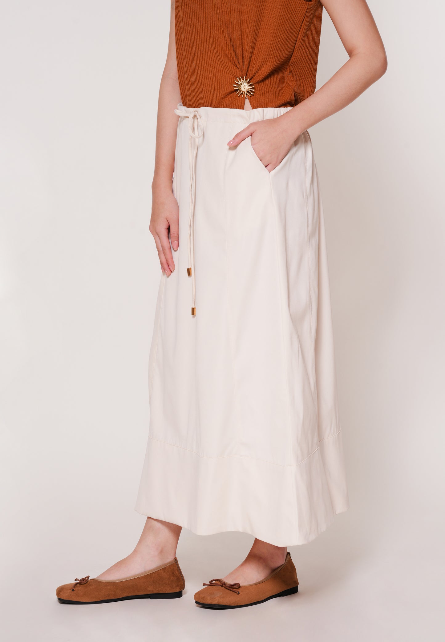 Azura Skirt  (Cream)