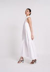 Beric Sleeveless Dress (White)