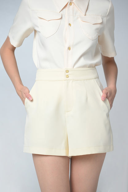 Betsy Shorts (Cream)