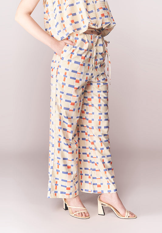 Solstice Blaine Pants (Printed Yellow)