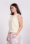 Boden Sleeveless Top (Cream)