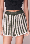 Solstice Brighton Shorts (Green/Cream)