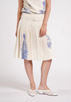 Cameron Skirt (Spot Print Cream)