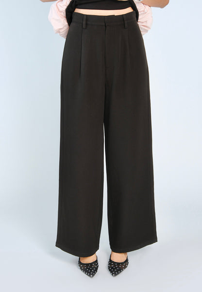 Mark Bumgarner X Vania Romoff For Plains & Prints Camille Pants (Black)