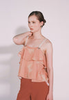 RAF Cancun Sleeveless Top (Printed Peach)