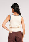 Cartier Sleeveless Top(Cream)