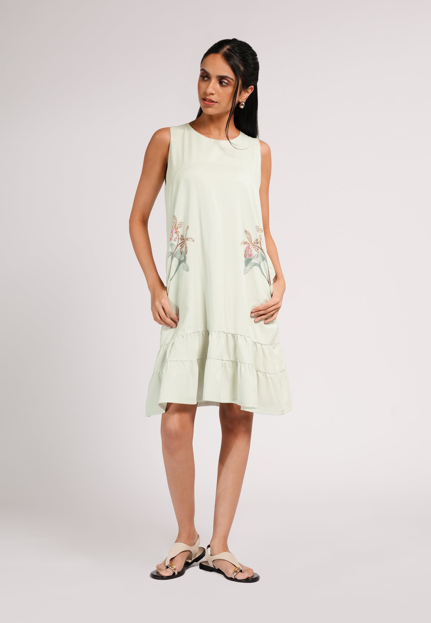 Clayd Sleeveless Dress (Mint)