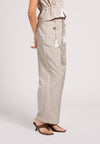Cohen Pants (Striped Beige)